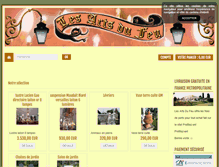 Tablet Screenshot of les-artsdufeu.com